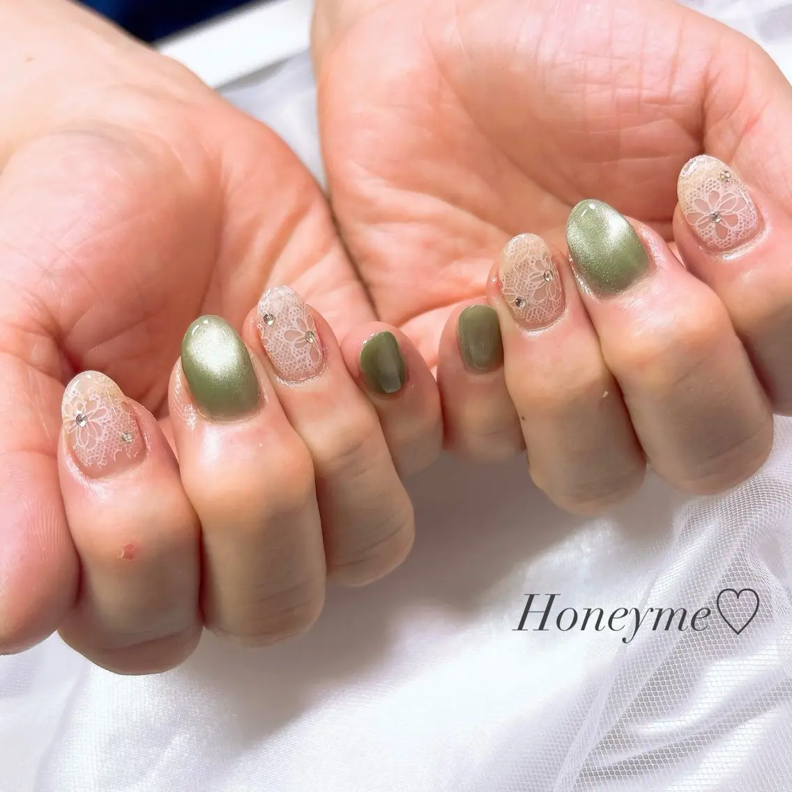 ネイル Honey me ❁⃘*.ﾟのネイルデザイン