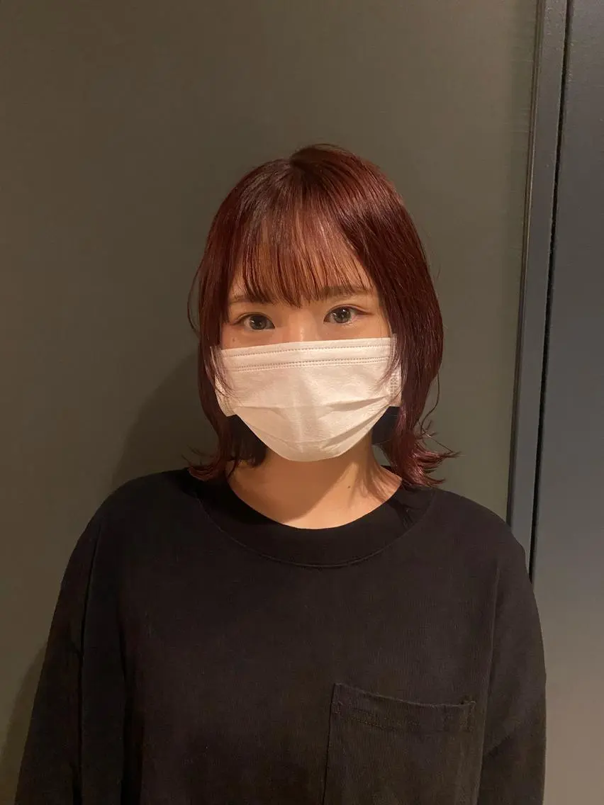 ブリーチなしのダブルカラー&ぷちトリートメントの写真