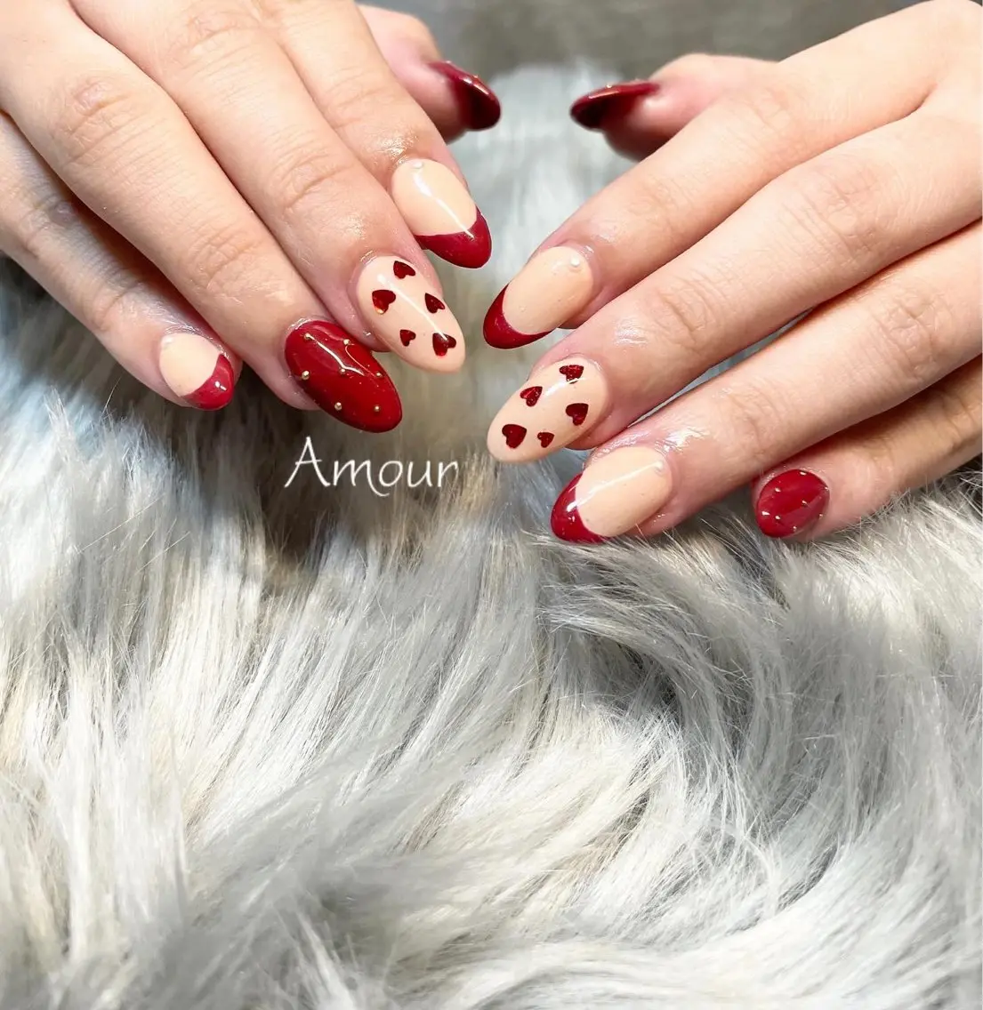 ネイル バレンタイン Nail Salon Amourのネイルデザイン