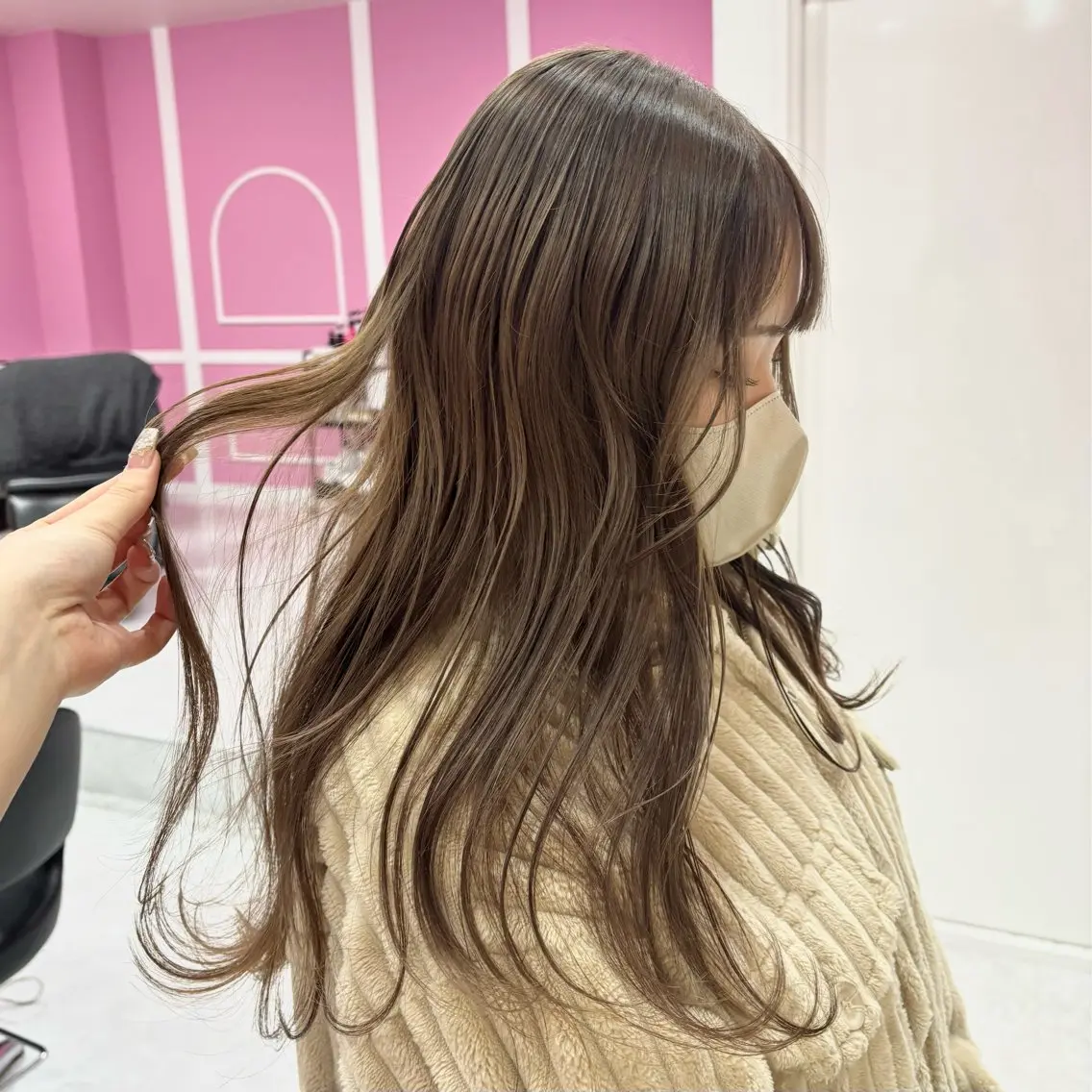 カラー ヘアカラー トリートメント 服部 沙弥佳のヘアスタイル