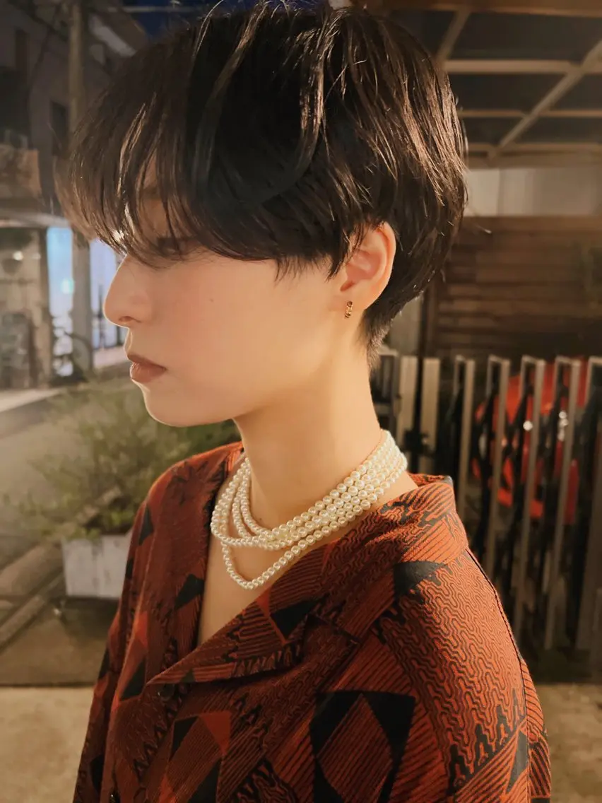 ショート 小林 明彦のヘアスタイル