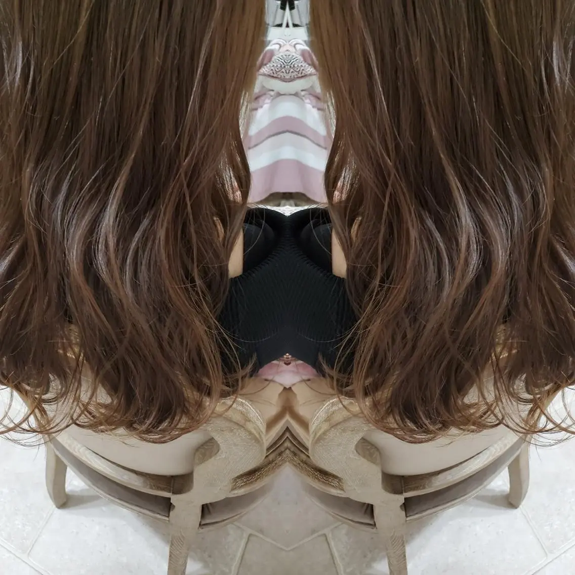 ヘアアレンジ ロング カラー See by merの眉毛・アイブロウイメージ