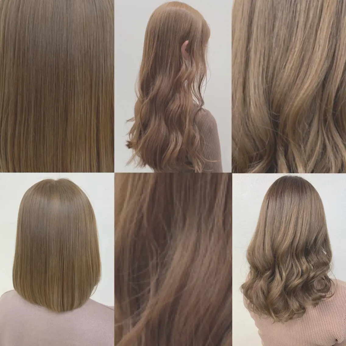 セミロング カラー ヘアアレンジ ayaka 🍨のマツエク・マツパデザイン