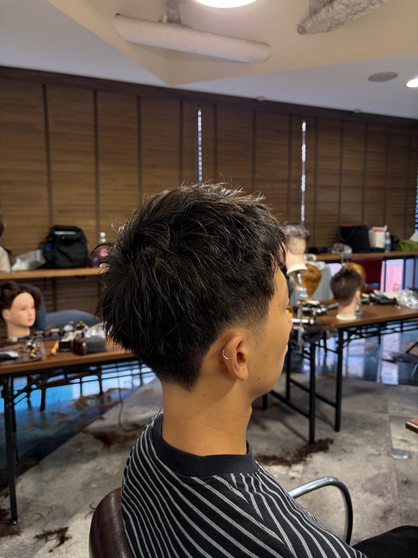 メンズ 松竹 汰空/カット無料天神のヘアスタイル