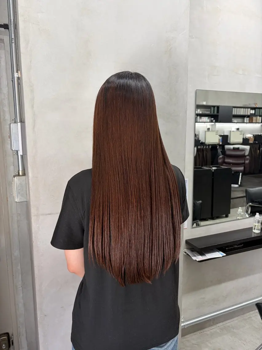 ロング パーマ Riho カットモデル様募集中のヘアスタイル