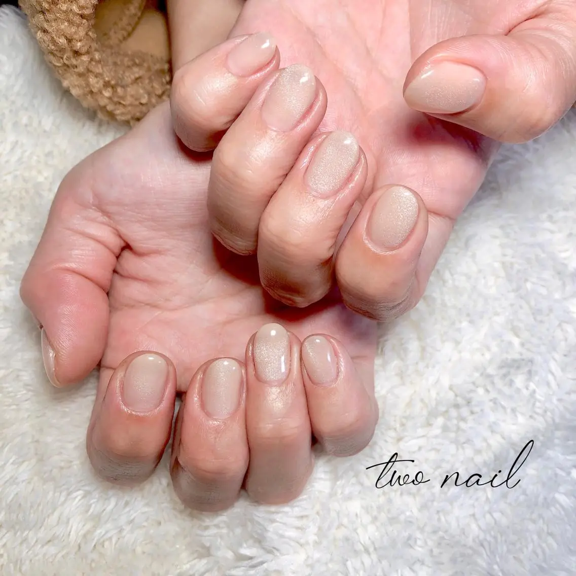 ネイル アートネイル フットネイル ハート マグネットネイル ニュアンスネイル ハンドネイル two nailのネイルデザイン