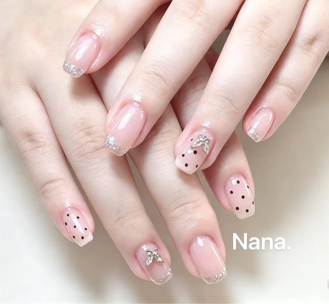 ネイル ハンドネイル Nana🎀 研修ネイルのネイルデザイン