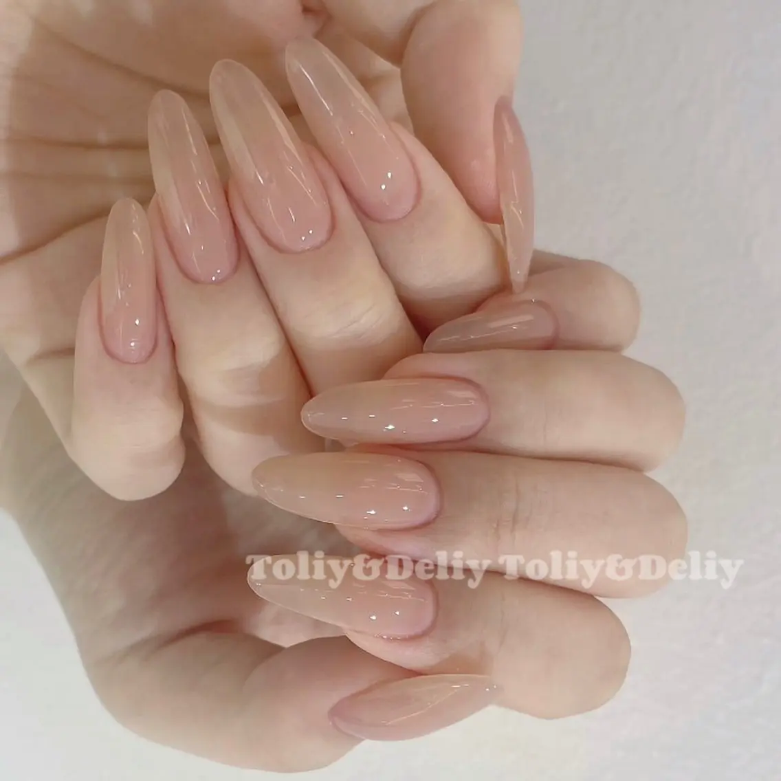 ネイル ワンカラーネイル スカルプネイル ToliyDeliy Nail Salonのネイルデザイン