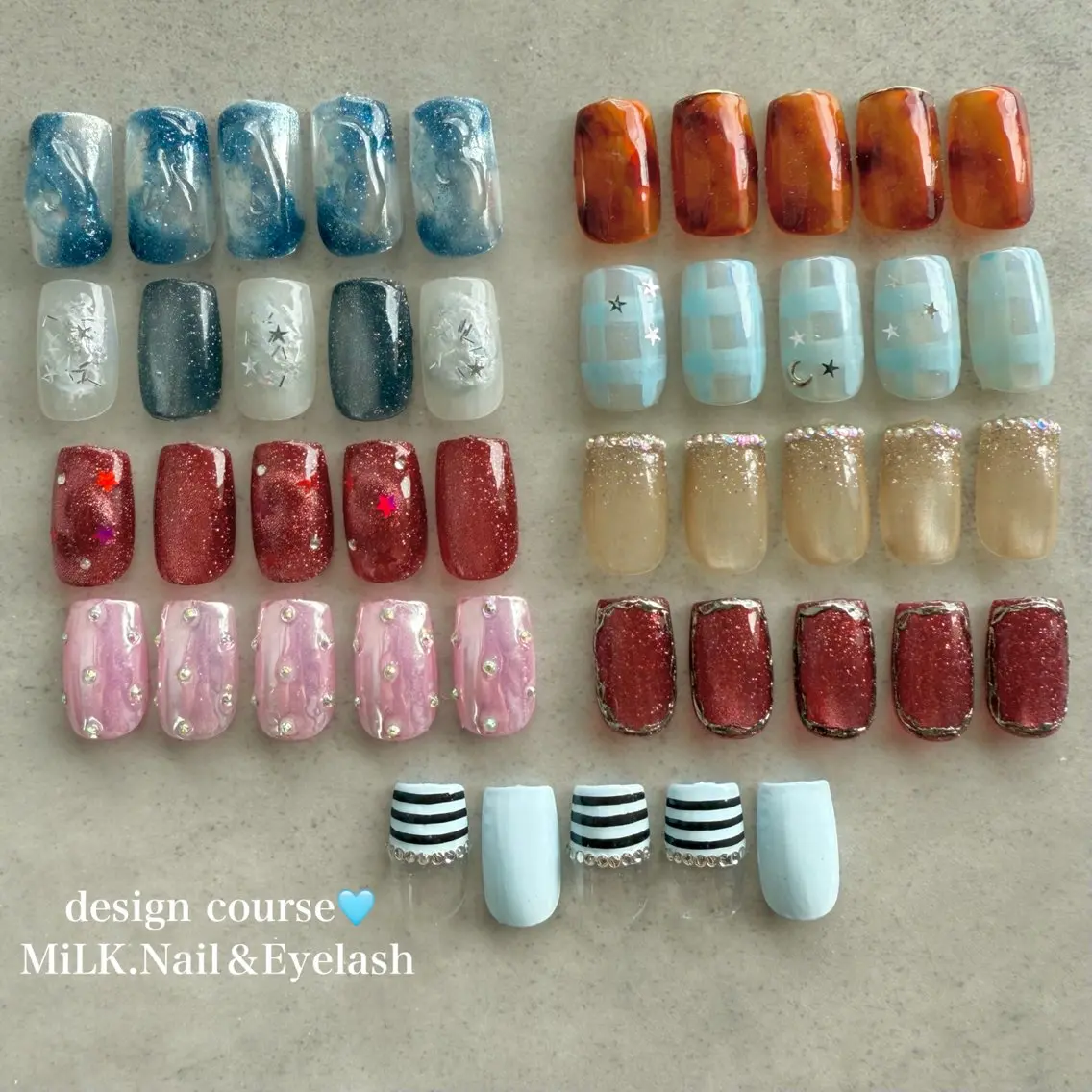 ネイル ハンドネイル MiLK. wakaのマツエク・マツパデザイン