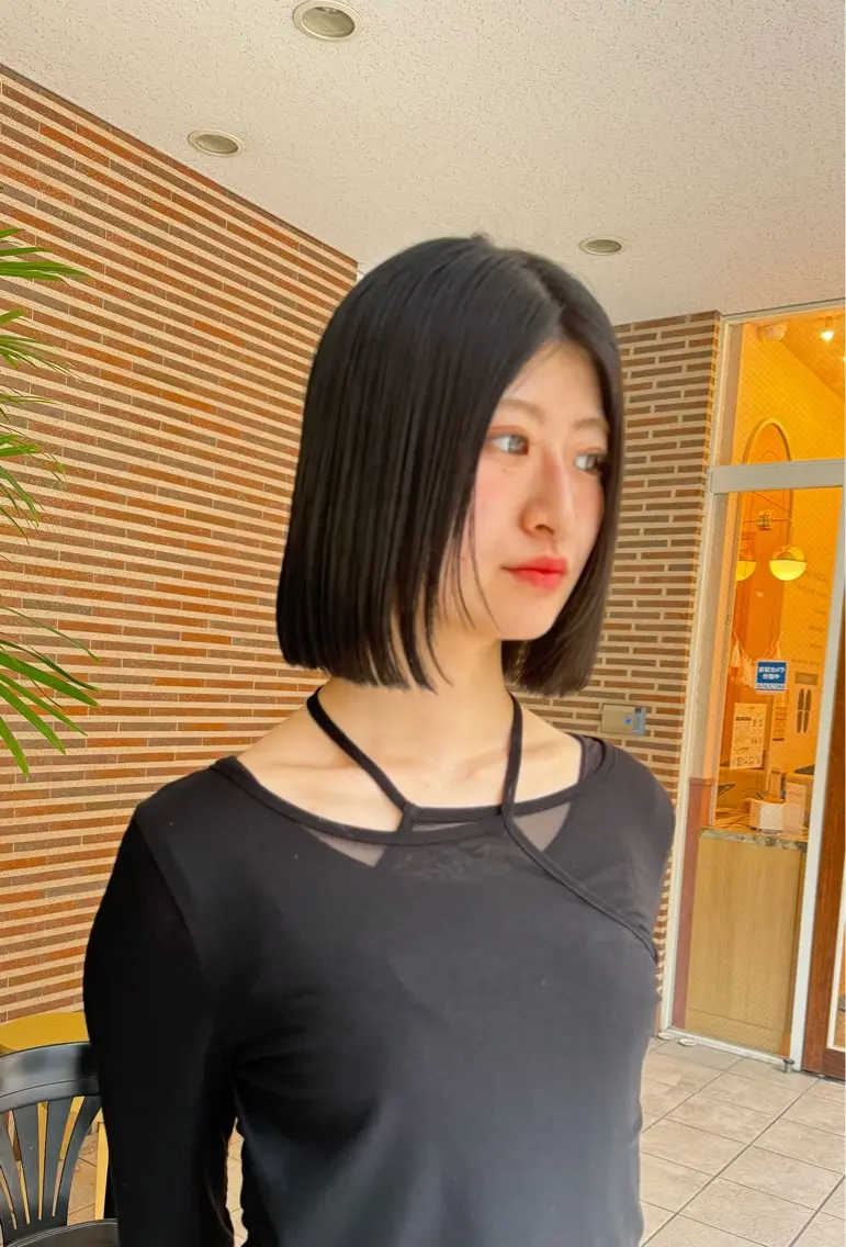 セミロング カラー ヘアカラー トリートメント "Daisy" Rio /大名・天神のヘアスタイル