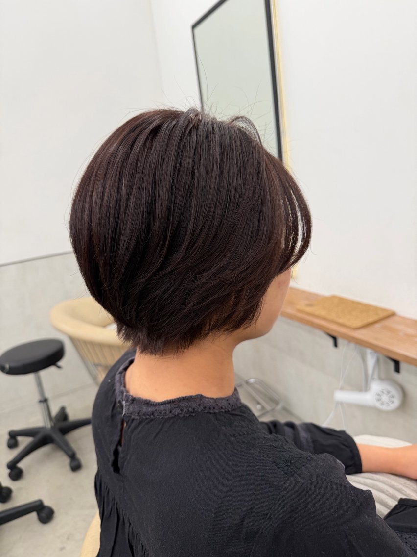 ショート ショートヘア すが みさとのヘアスタイル