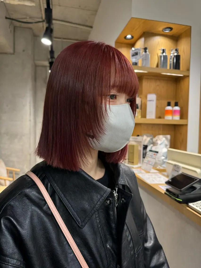 ミディアム ヘアカラー 🎀ダブルカラー hinata🎀のヘアスタイル