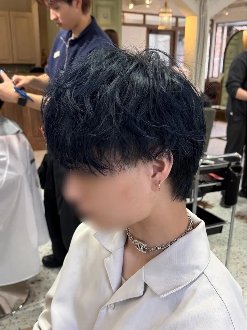 パーマ メンズ 佐藤 七星のヘアスタイル
