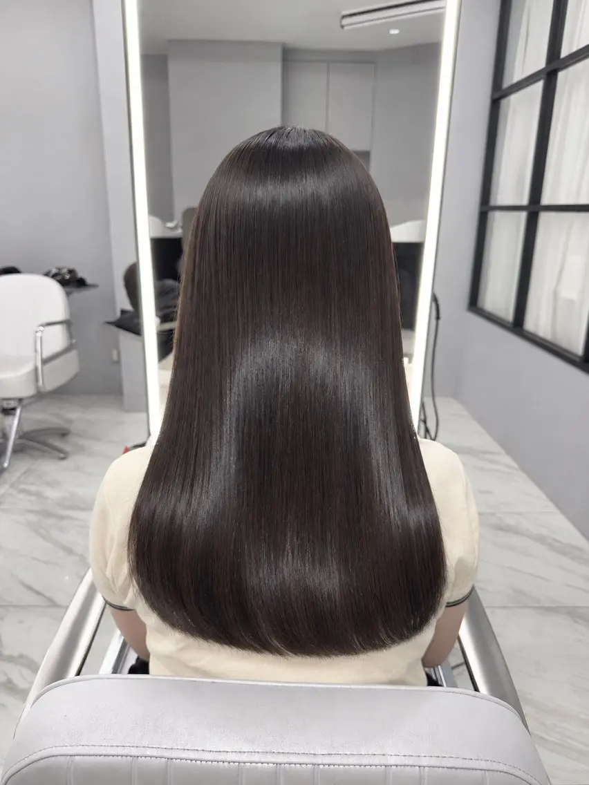 セミロング ヘアカラー 新宿/艶髪ケアカラー 🥇SEIYAのヘアスタイル