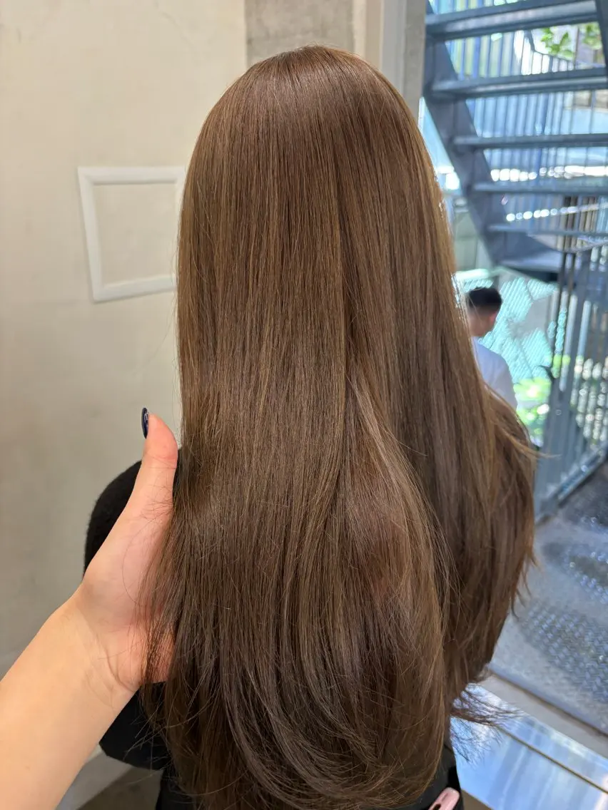 ロング カラー カット ヘアカラー トリートメント yuuna/ レイヤーカット🎀のヘアスタイル