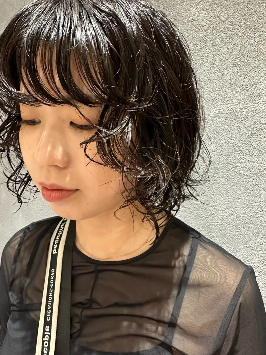 ショート レイヤーカット 透明感カラー/ 木下希望のヘアスタイル