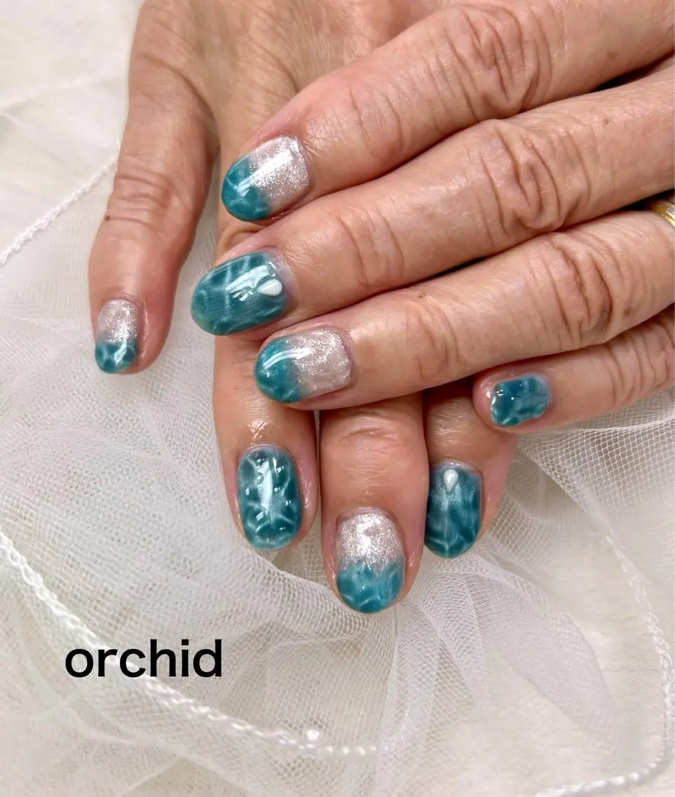 ネイル orchid ♡オーキッドのネイルデザイン