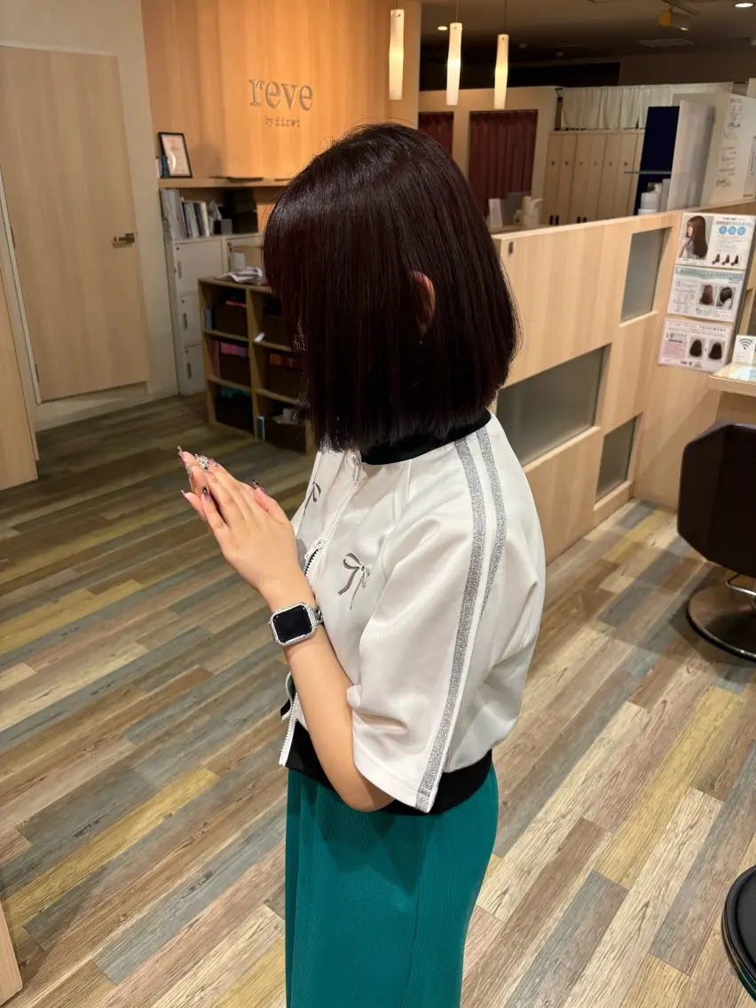 カット＋イルミナカラーの写真