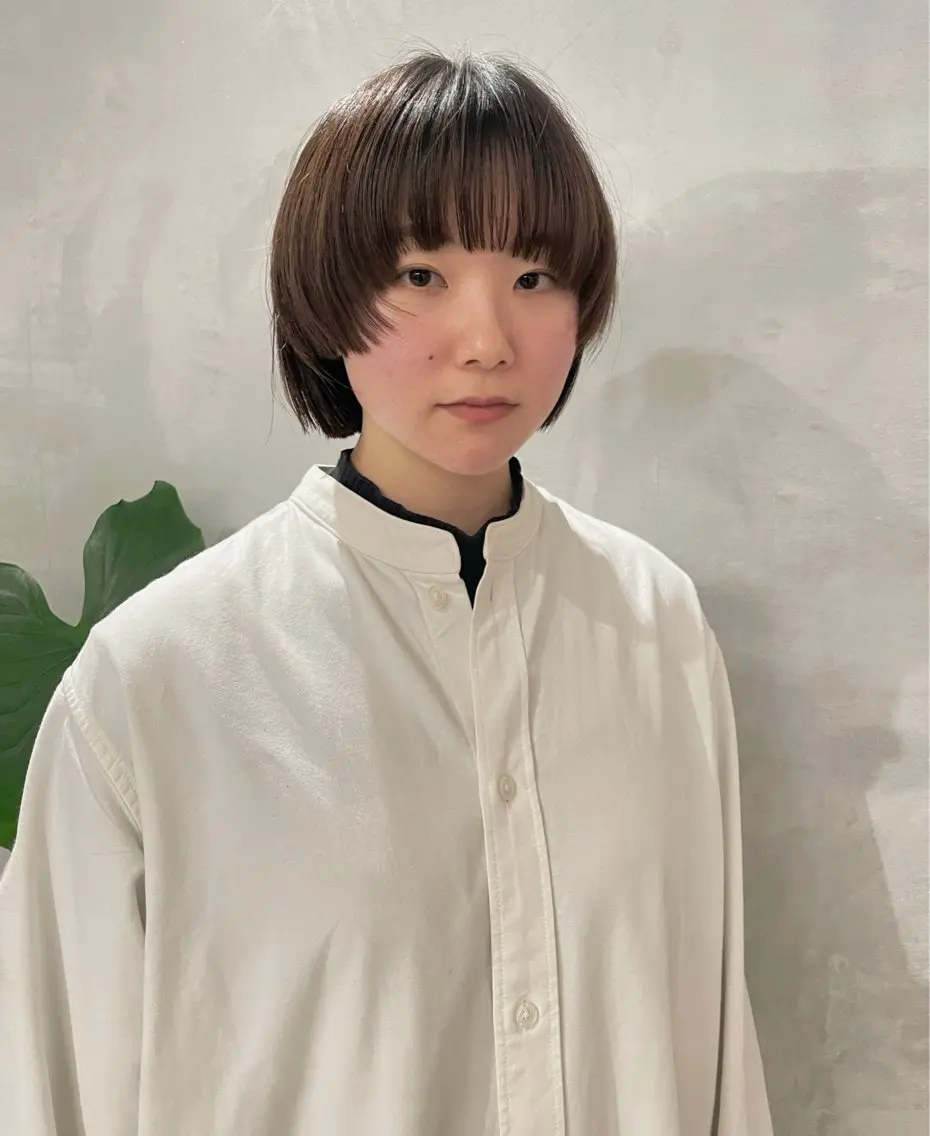 ショート 藤原 怜央のヘアスタイル