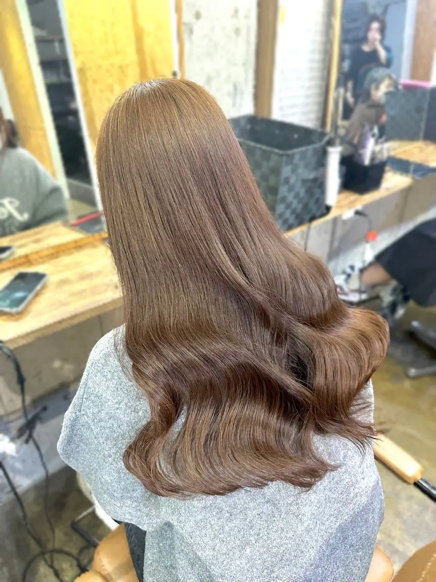 ロング カラー ︎︎カイ ミズキ 🎀のヘアスタイル