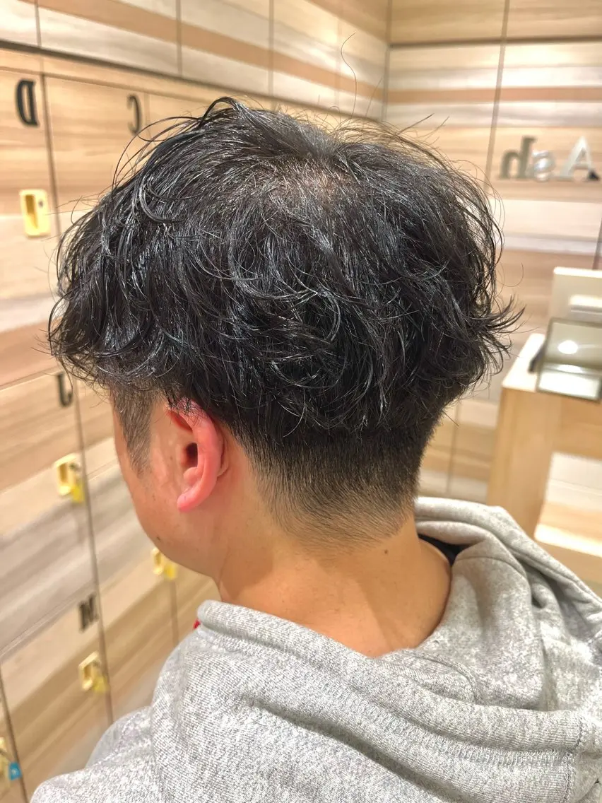 パーマ メンズ メンズパーマ 髪質改善/縮毛矯正 /菊島樹希のヘアスタイル