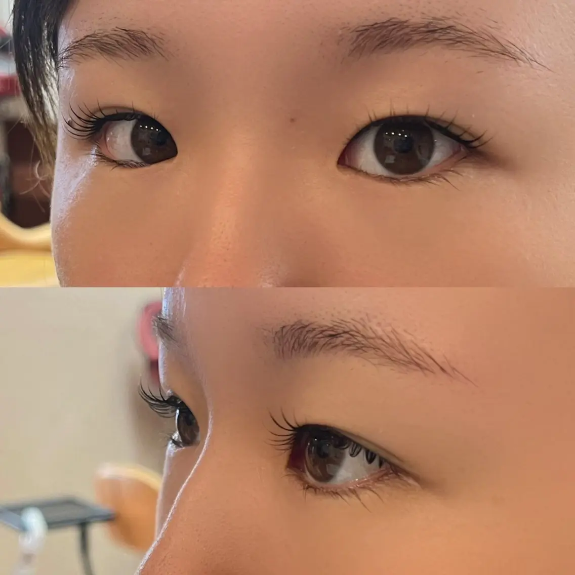 🌟メンズの逆さまつげ解消🌟まつげパーマ👀の写真