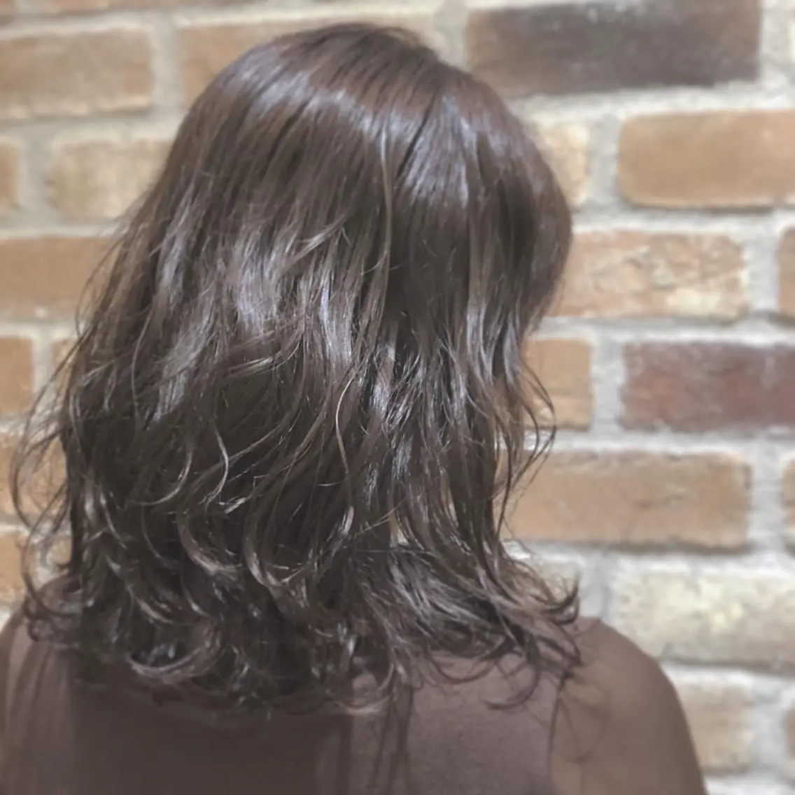 ミディアム 新實 ゆりあのヘアスタイル