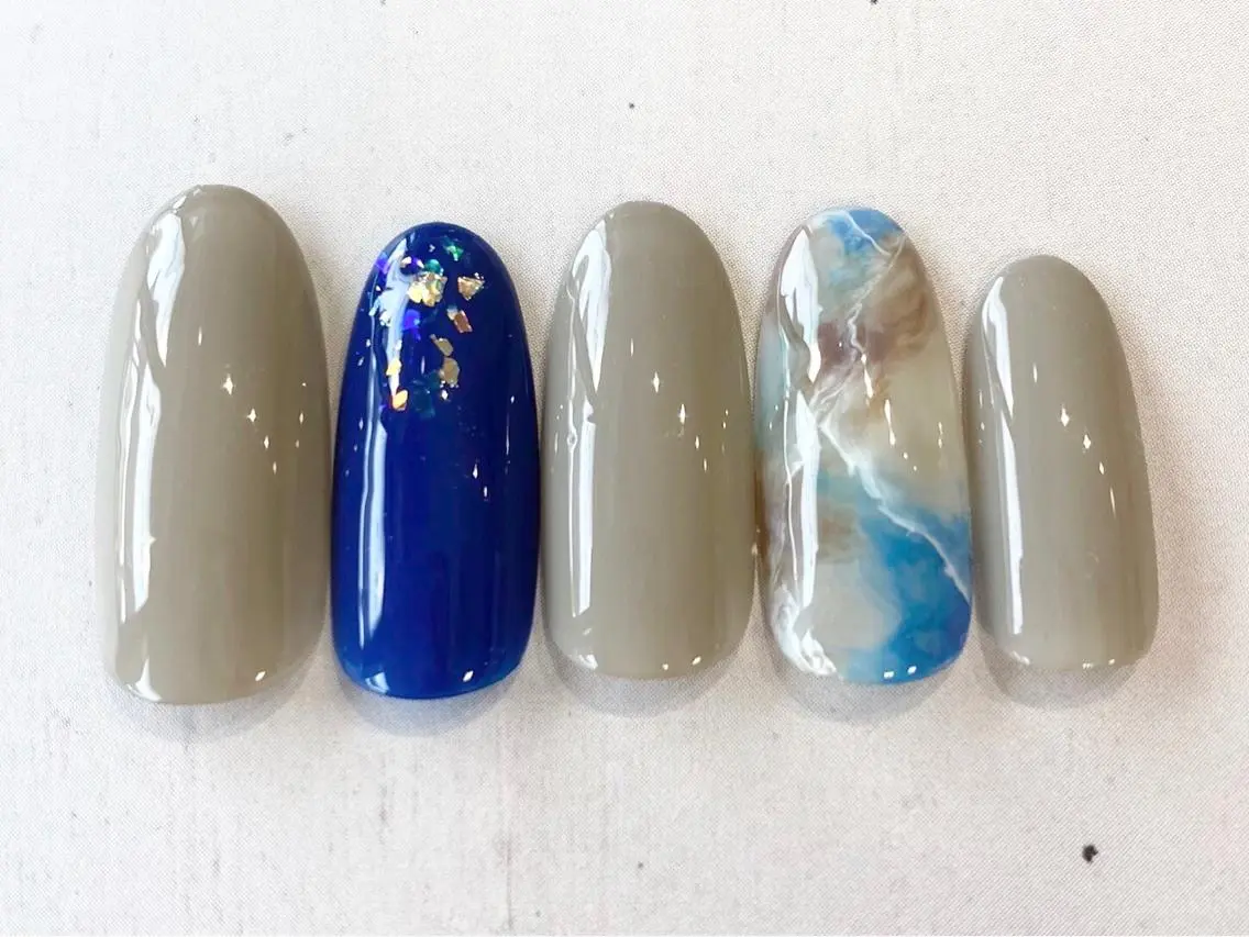 ミディアム ネイル Nail salon mewのネイルデザイン