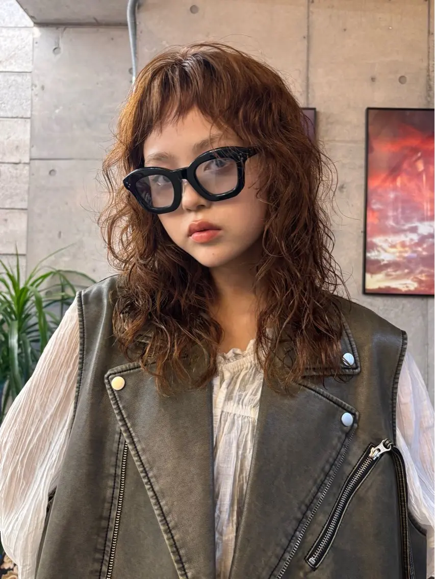 カット+ニュアンスパーマの写真