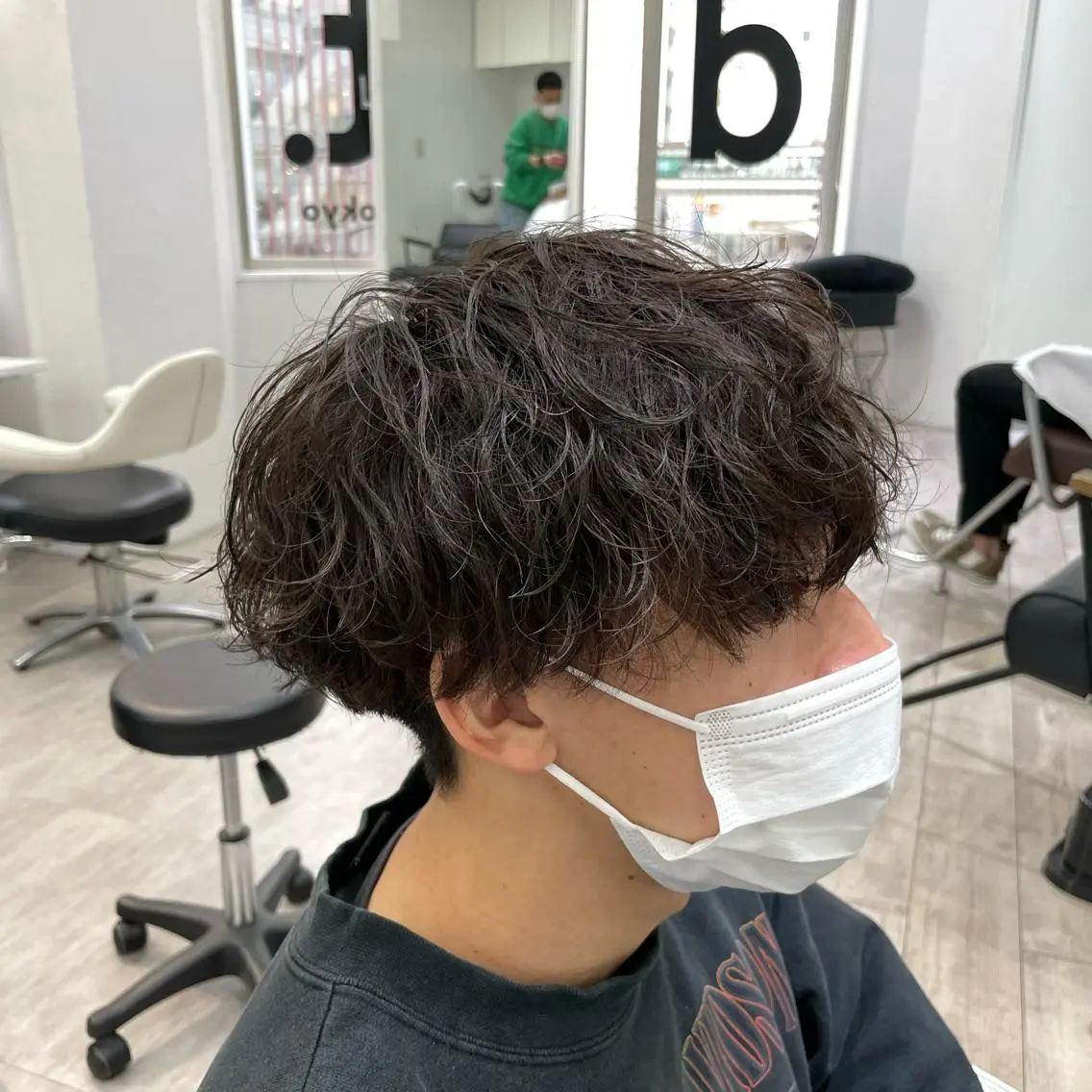 パーマ メンズ カット パーマ 町田No.1パーマ 特化✂︎小杉澪生のヘアスタイル