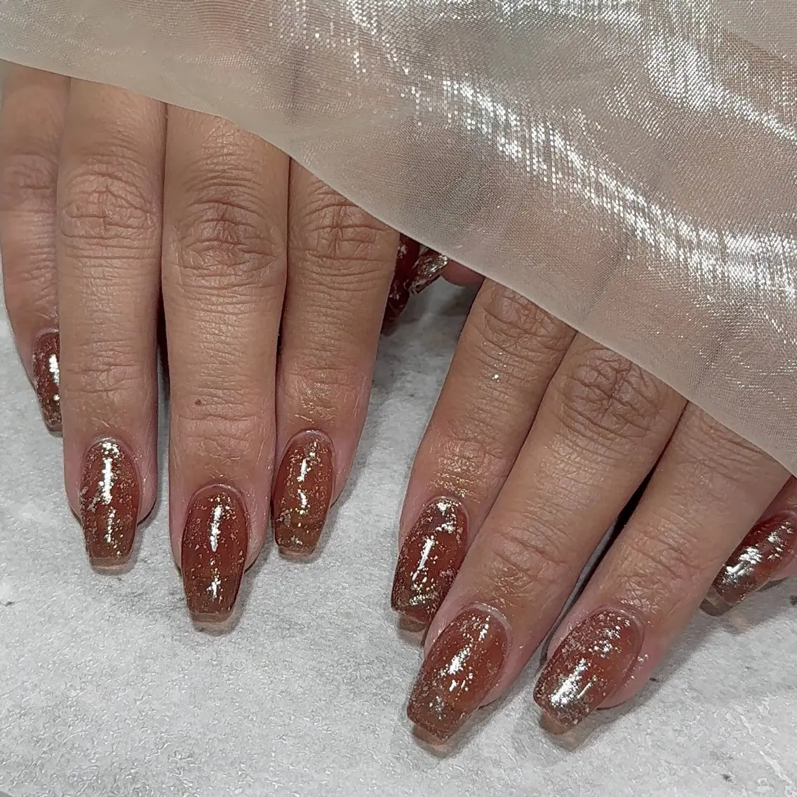 ネイル チークネイル 長さ出し フットネイル フレンチネイル ジェルネイル ハンドネイル Reillynail みさきのネイルデザイン