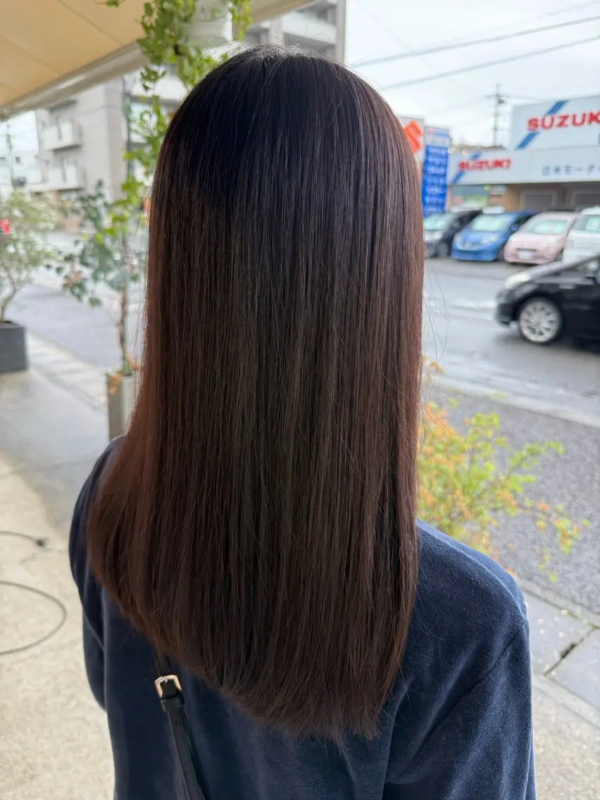 ロング カット 後藤 実咲のヘアスタイル