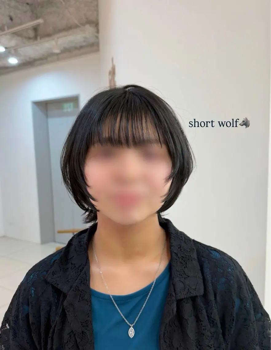 ショート Nanami little 渋谷のヘアスタイル