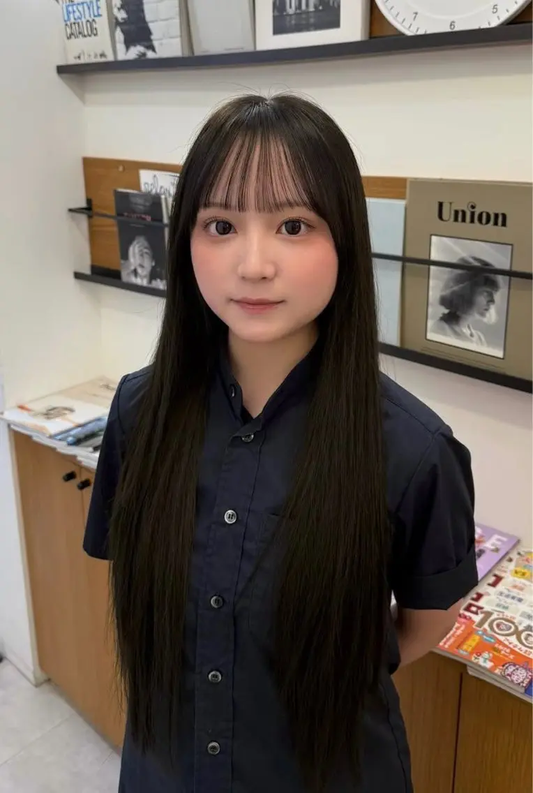 ロング カラー オリーブカラー 似合わせカット カット ヘアカラー 仙台/透明感カラー /chihiroのヘアスタイル