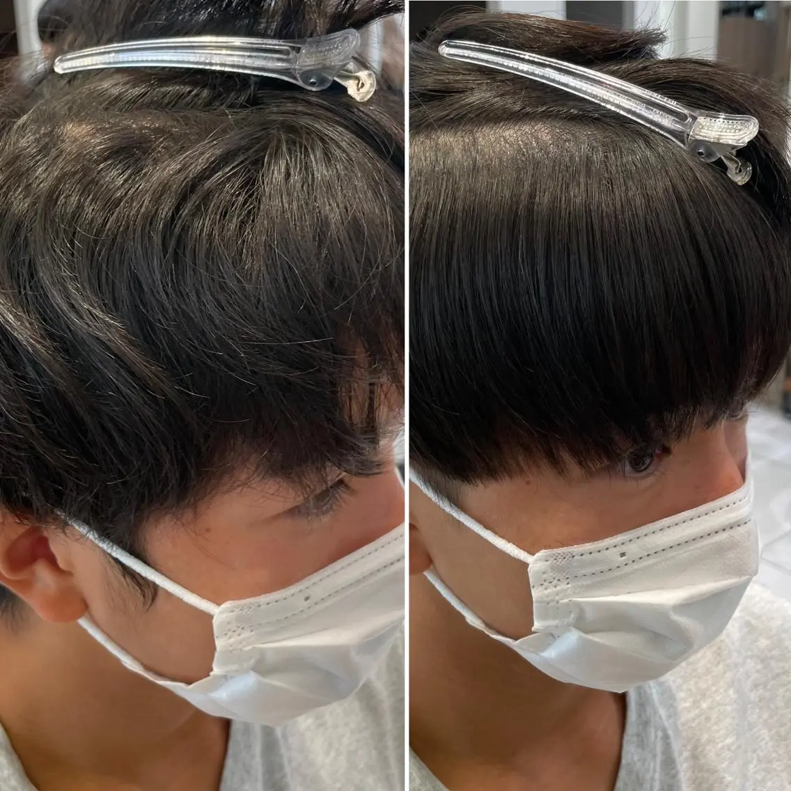 ショート パーマ メンズ カット 縮毛矯正 【メンズ縮毛矯正】 田中秀斗のヘアスタイル
