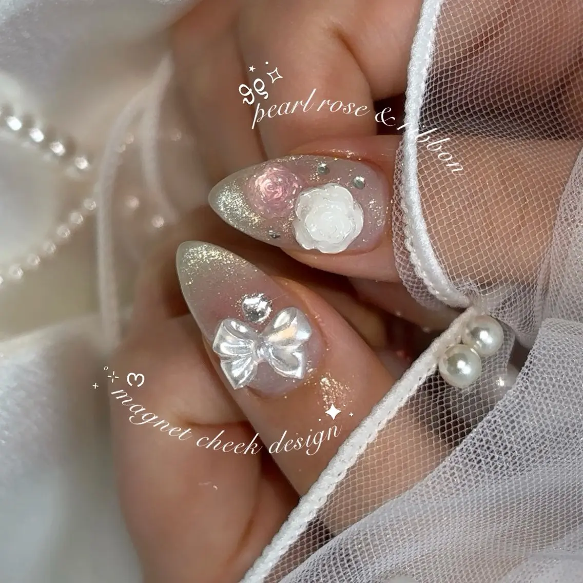ネイル ハンドネイル Blanche mimi.u_aのネイルデザイン