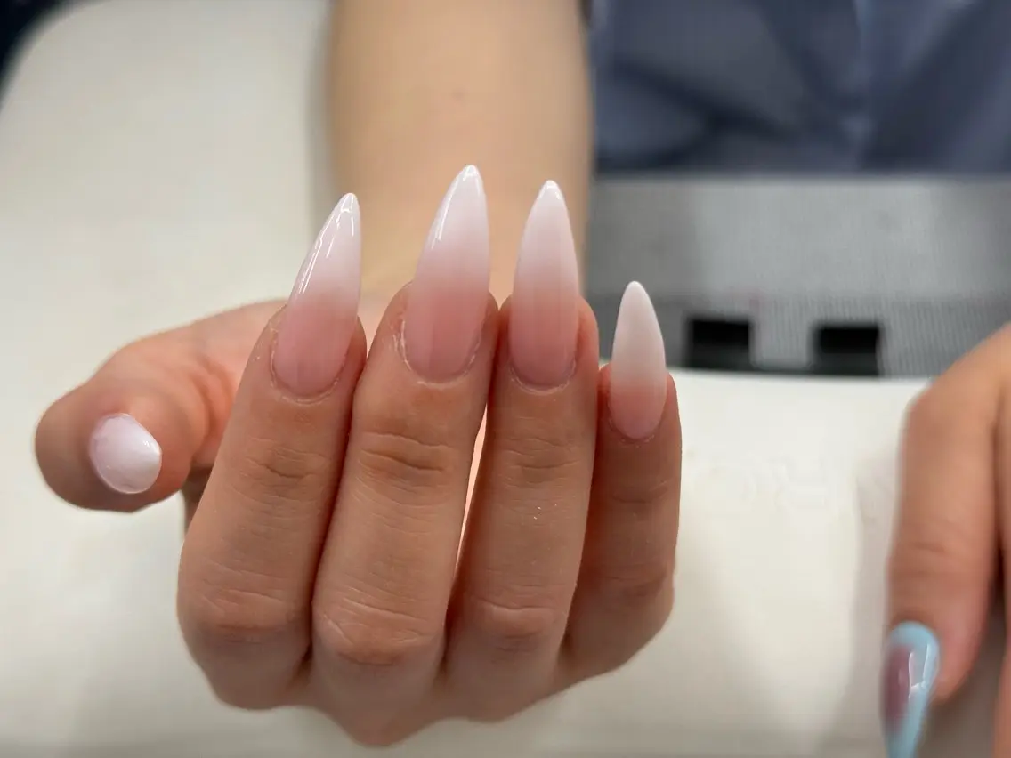 ネイル 長さ出し ハンドネイル Fumi ♡のネイルデザイン