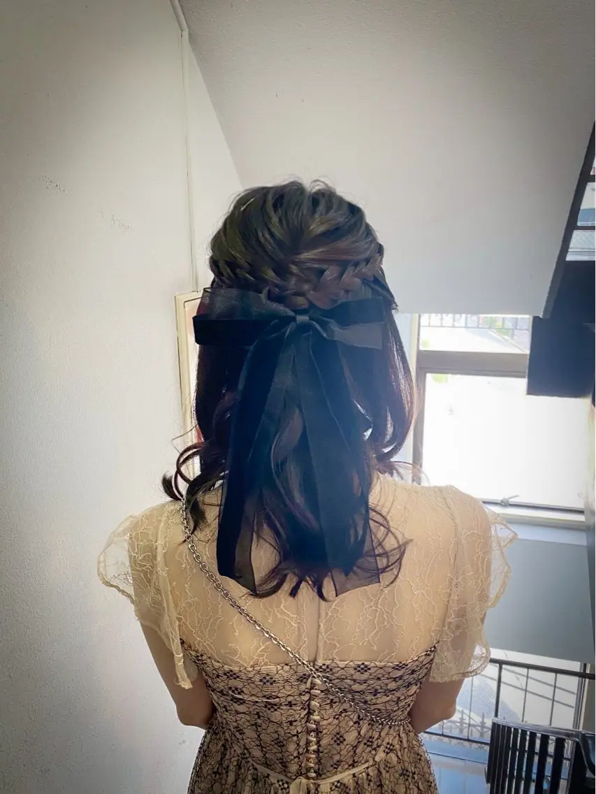ヘアアレンジ hair make もりした ゆうのヘアスタイル