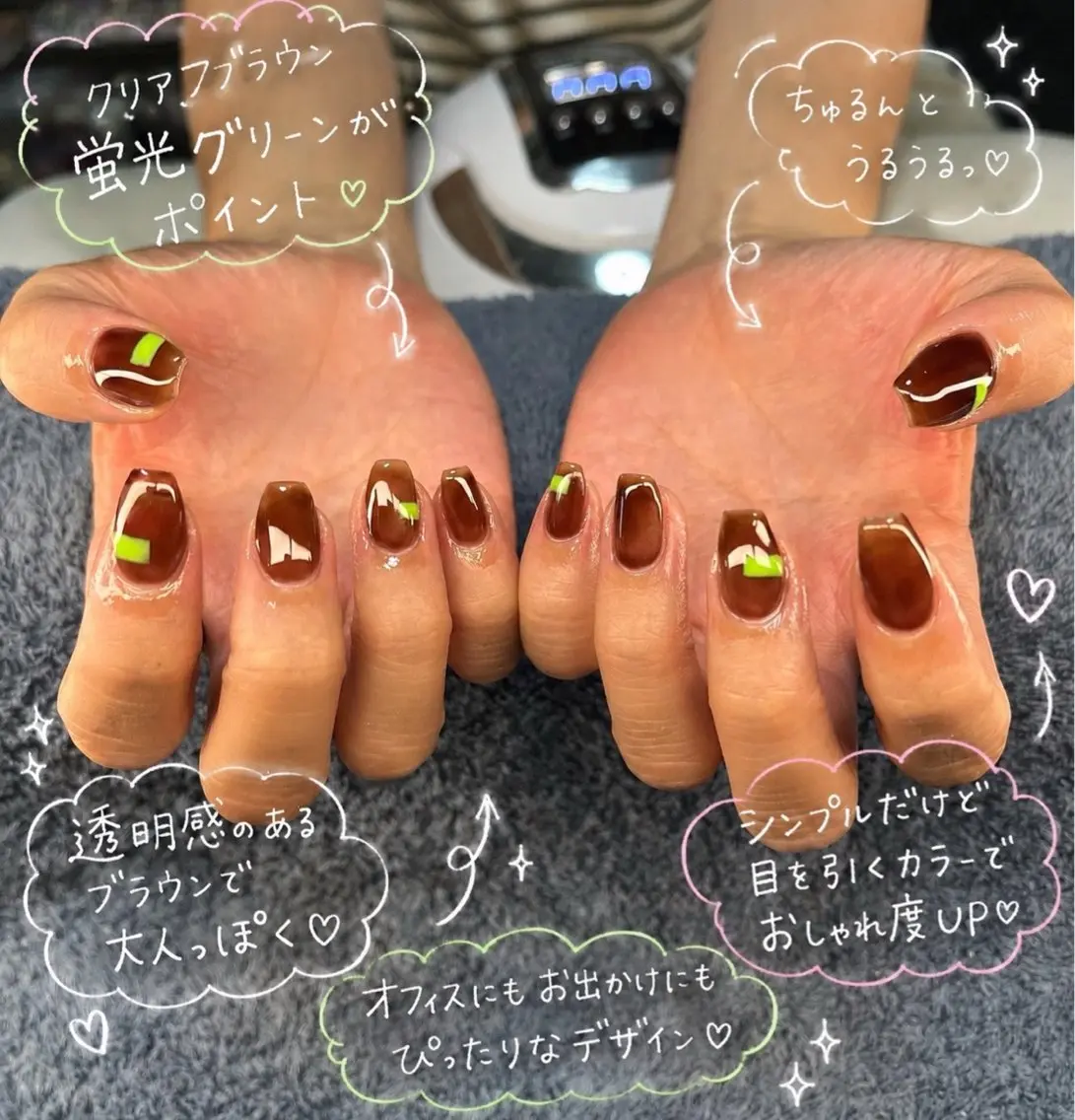 ネイル ハンドネイル フットネイル MHR nailのネイルデザイン