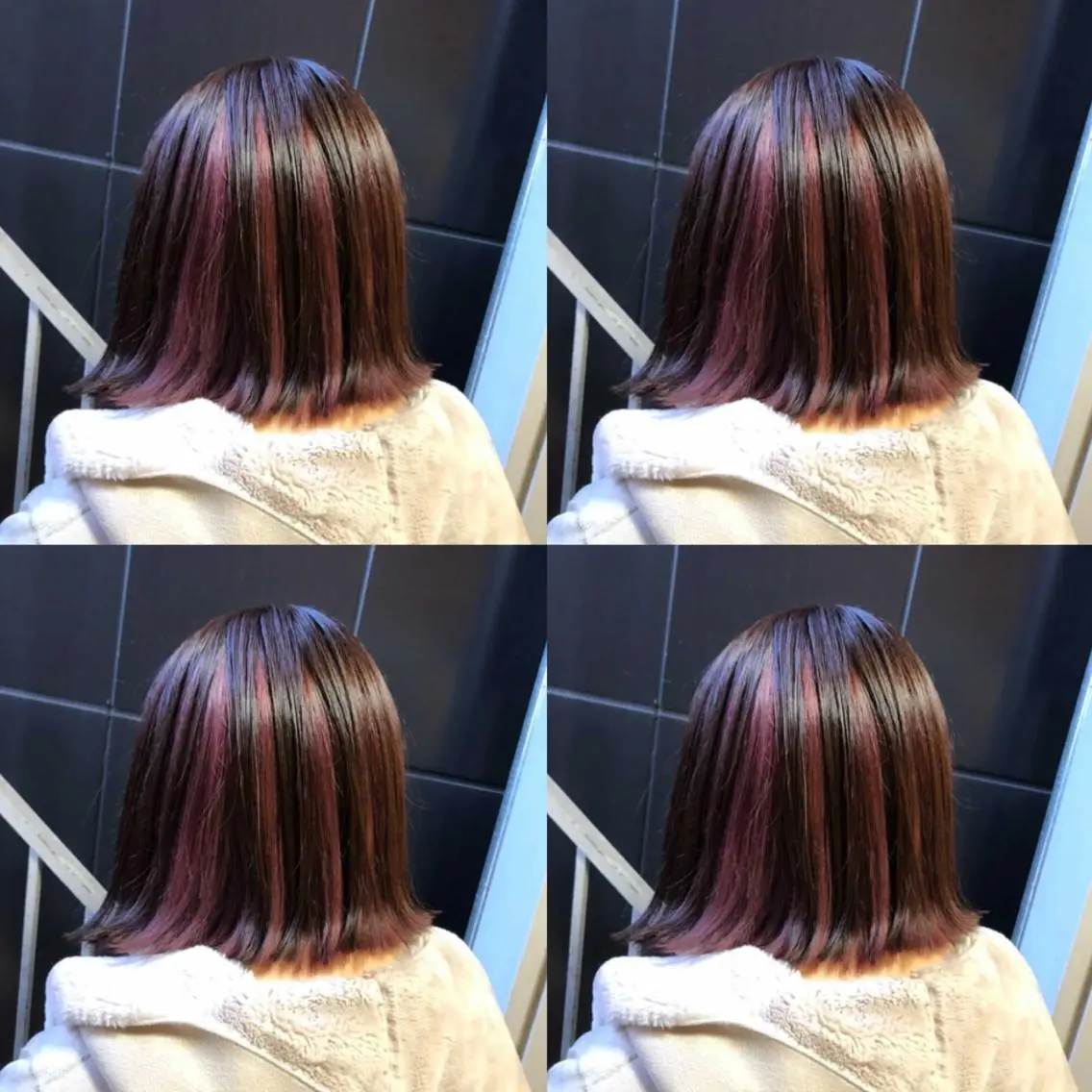 セミロング カラー ヘアアレンジ ヘアカラー トリートメント 🦋レイヤー特化/ 羽エク/ナツミ🦋のヘアスタイル