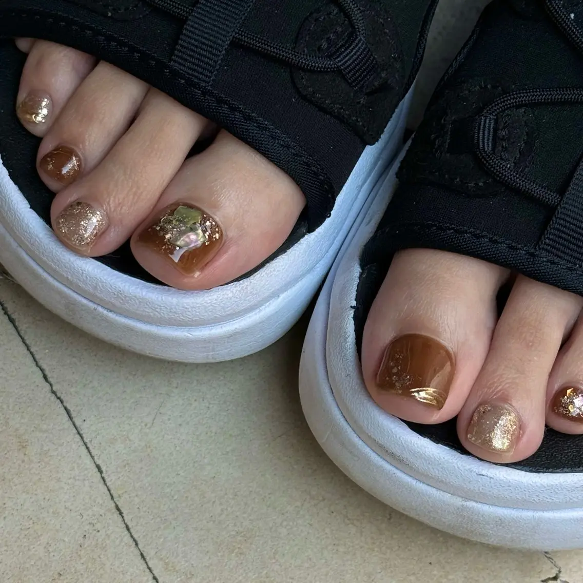 👣foot持ち込みデザイン👣の写真