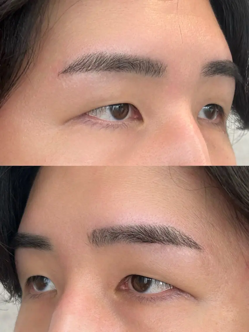 メンズ アイブロウ カット エリ メンズ パーマ 眉毛のヘアスタイル