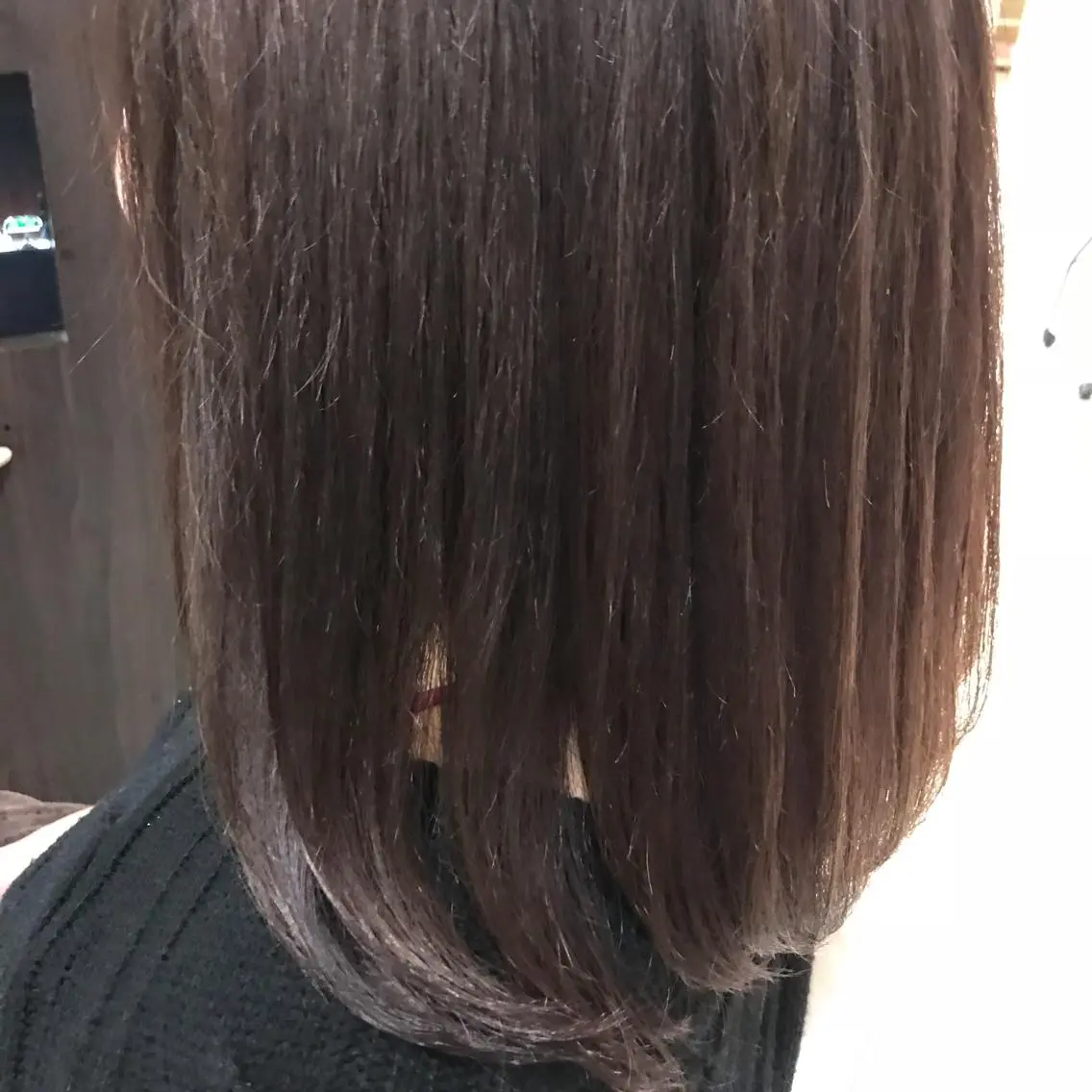 ミディアム カラー アッシュ ラベンダーカラー ラベンダーアッシュ カット ヘアカラー Oopsレイヤー 加藤澄都のヘアスタイル