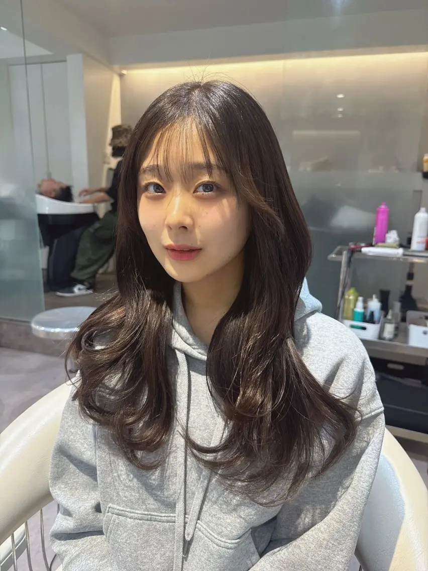 ロング カラー 透明感カラー グレージュ 髪質改善 トリートメント カット ヘアカラー トリートメント 💎透明感カラー特化 💎TAISEIのヘアスタイル
