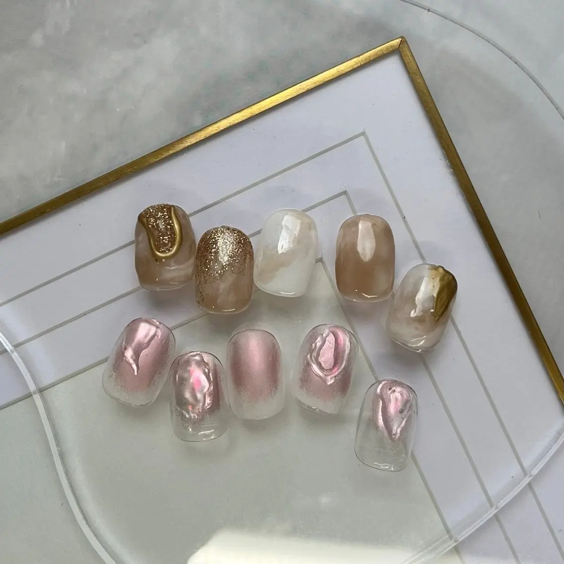 ネイル feminine nailのネイルデザイン