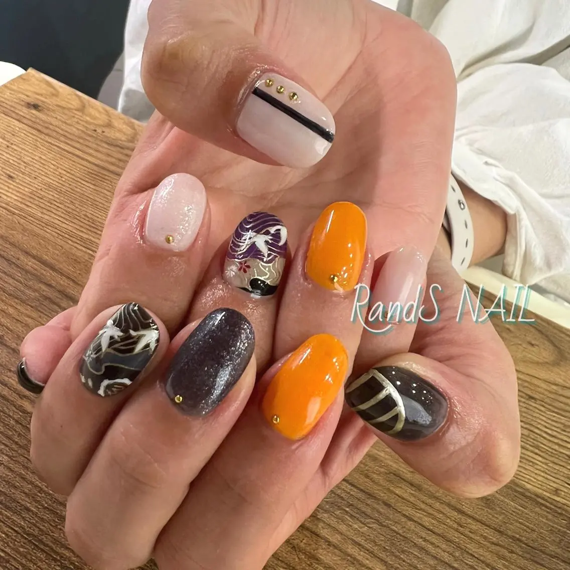ネイル ハンドネイル RandS NAIL sumireのネイルデザイン