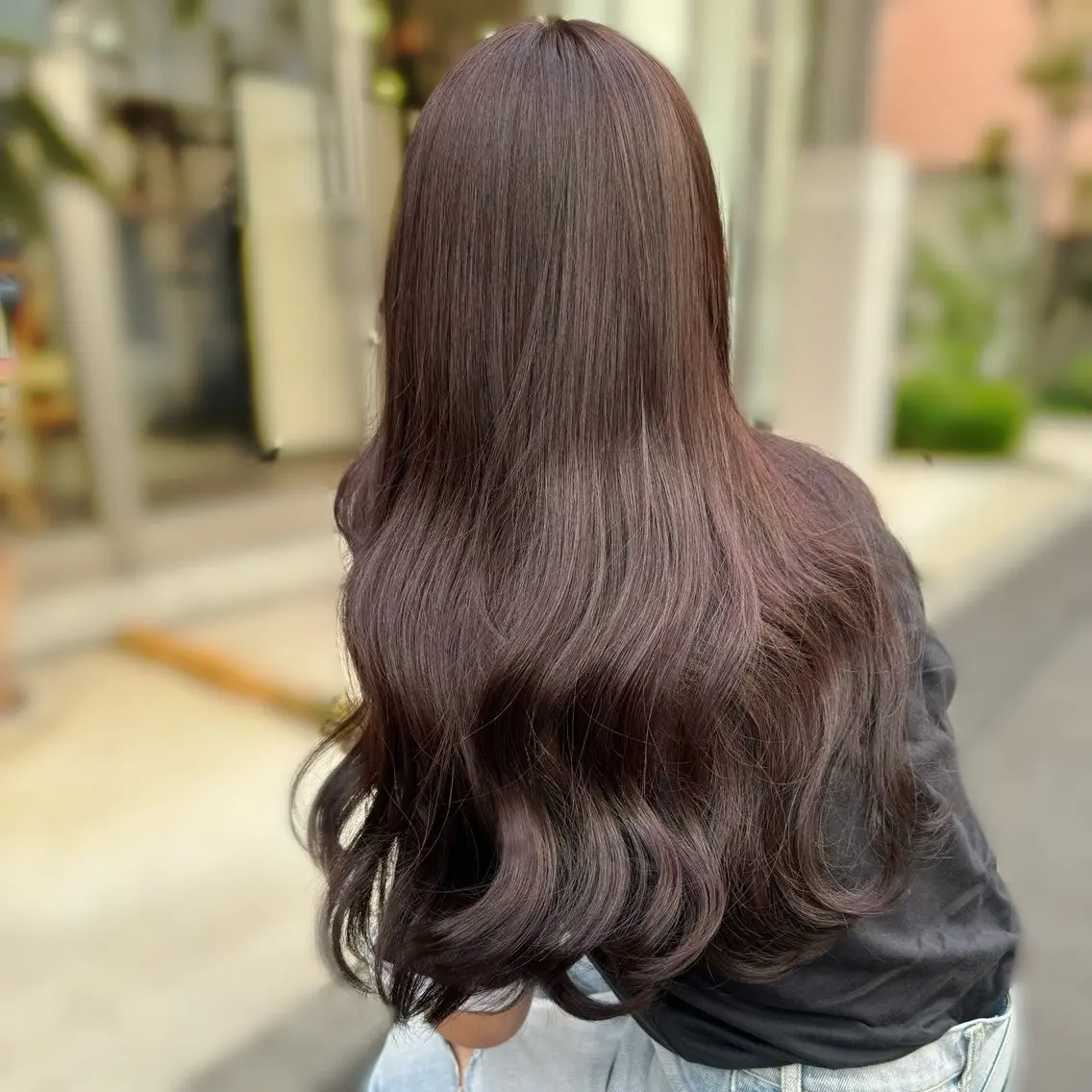 ロング カラー ブリーチなしカラー kana🐱のヘアスタイル