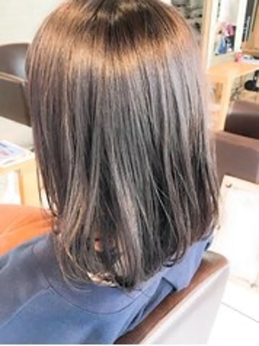 ミディアム 木村 キムラのヘアスタイル