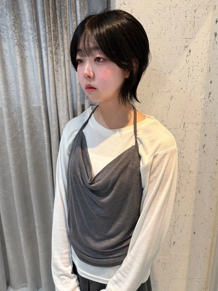ショート カラー カット ヘアカラー トリートメント mai / linoah˚✧のヘアスタイル