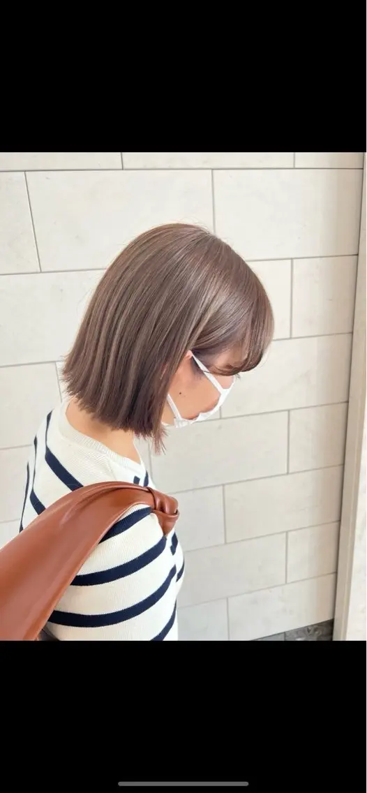 カラー ヘアカラー 矢代 さくらのヘアスタイル